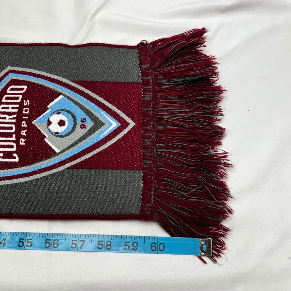 Ruffneck Colorado Rapids vs Orlando City 25th Anniversary Scarf Red Soccer MLS